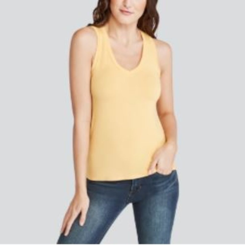 V-Neck Racerback Tank Top